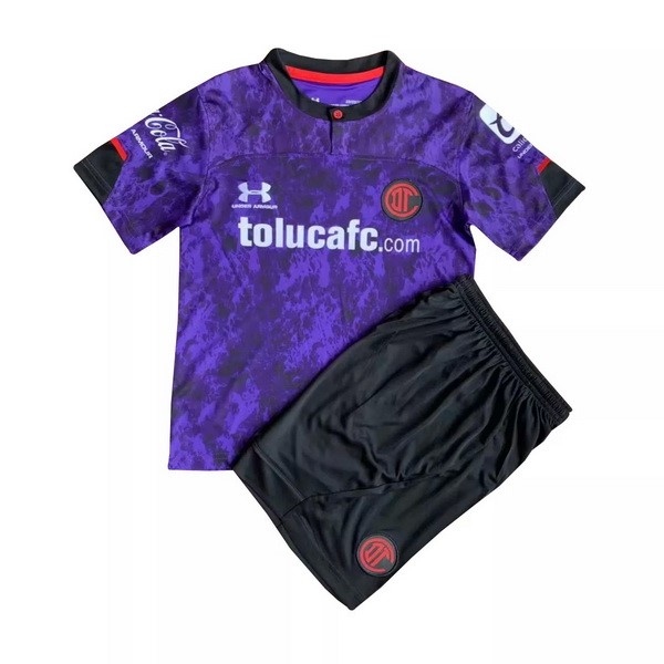 Camiseta Toluca Replica Tercera Ropa Niño 2021/22 Purpura